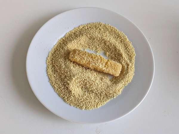 Jari ikan dalam penggorengan udara: renyah, ringan, dan mudah disiapkan! - Persiapan langkah 6