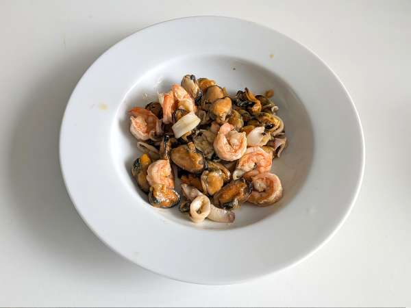 Risotto seafood beku: solusi ideal untuk hidangan yang cepat dan lezat - Persiapan langkah 4