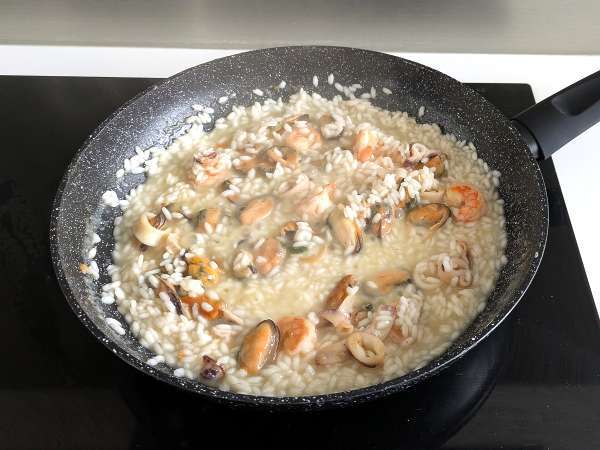 Risotto seafood beku: solusi ideal untuk hidangan yang cepat dan lezat - Persiapan langkah 7