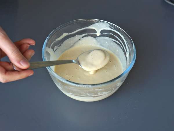 Panekuk pisang tanpa tambahan gula yang sempurna untuk sarapan! - Persiapan langkah 6