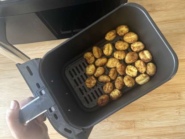 Gnocchi dengan airfryer: resep hidangan penutup kayu manis untuk dinikmati! - Persiapan langkah 3