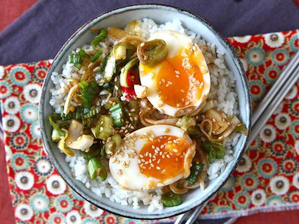 Mayak Gyeran - Telur yang diasinkan dengan bumbu Korea - Persiapan langkah 8