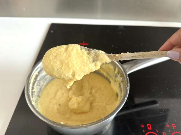 Polenta yang digoreng dengan Air Fryer: renyah, sehat, dan bebas gluten - Persiapan langkah 3