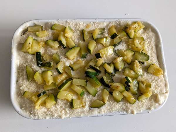 Lasagna cukini yang lembut: resep vegetarian terbaik untuk dicoba! - Persiapan langkah 8