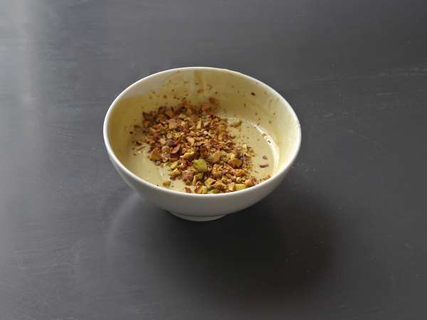 Franui dengan pistachio, raspberry berlapis yang lezat, meleleh dan renyah - Persiapan langkah 4