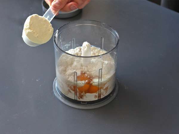 Wafel protein super dengan whey - Persiapan langkah 1