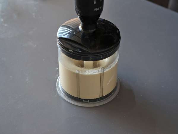 Wafel protein super dengan whey - Persiapan langkah 2