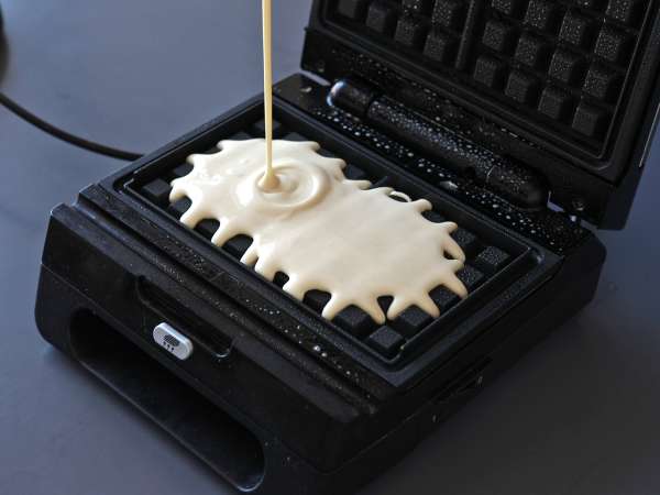 Wafel protein super dengan whey - Persiapan langkah 4