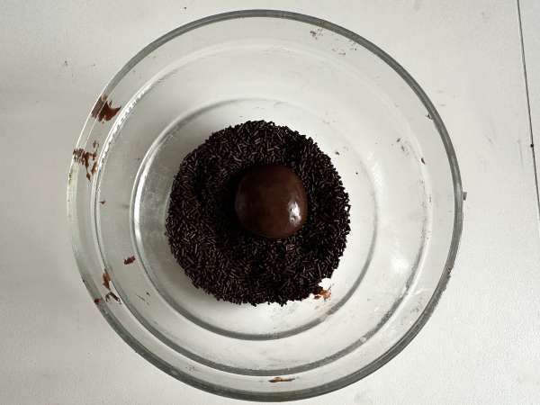 Fit Whey Brigadir: sehat, tinggi protein, dan bebas rasa bersalah! - Persiapan langkah 3