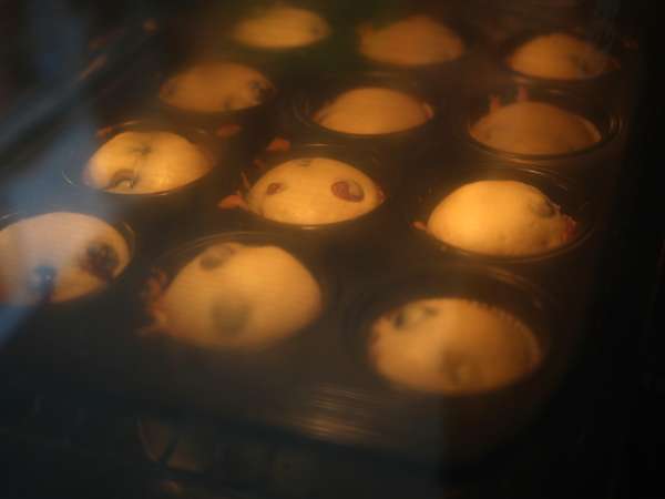 Muffin blueberry, versi mini dari pai Pyrenean! - Persiapan langkah 7