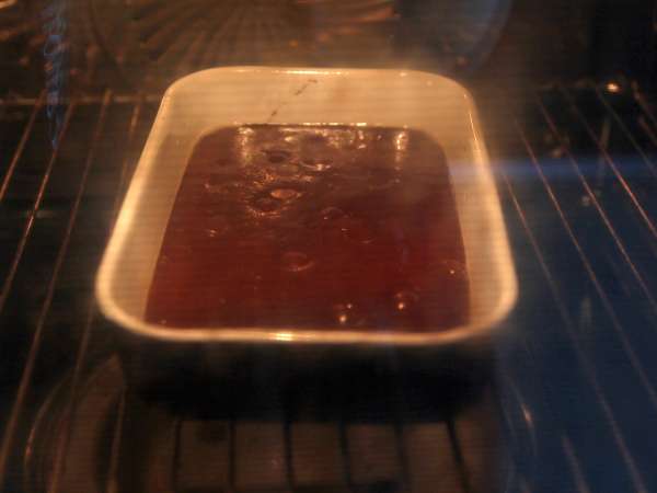 Brownies berprotein dengan whey, bebas gluten alami - Persiapan langkah 5