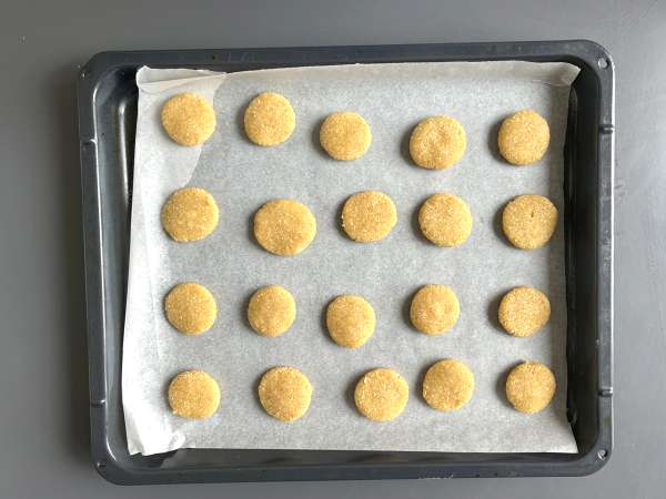 Biskuit Ghriba almond dan kelapa, kue klasik khas Maroko - Persiapan langkah 4