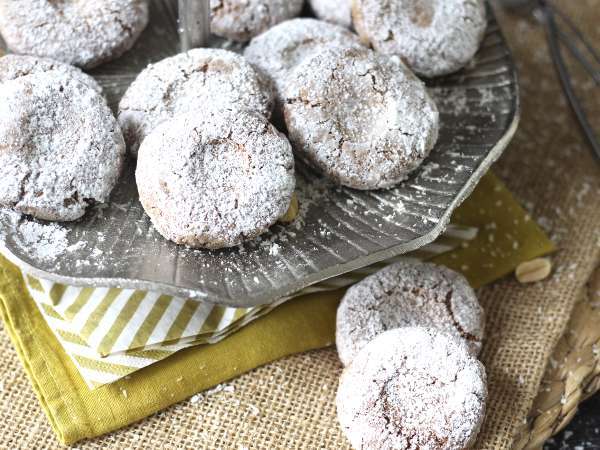 Biskuit Ghriba almond dan kelapa, kue klasik khas Maroko - Persiapan langkah 6