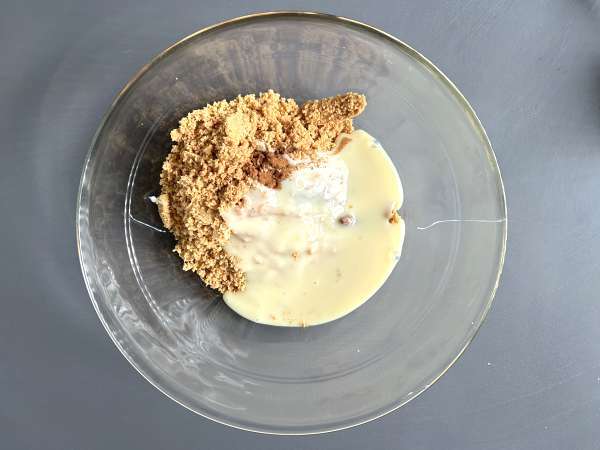 Rkhama, kacang Maroko dan cokelat manis yang tidak membutuhkan oven - Persiapan langkah 2