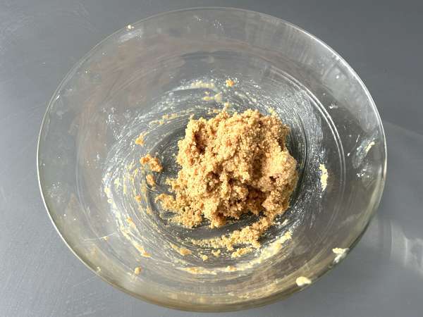 Rkhama, kacang Maroko dan cokelat manis yang tidak membutuhkan oven - Persiapan langkah 3