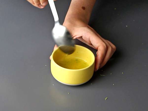 Salad buah: persik, aprikot, raspberry, dan banyak lagi! - Persiapan langkah 2