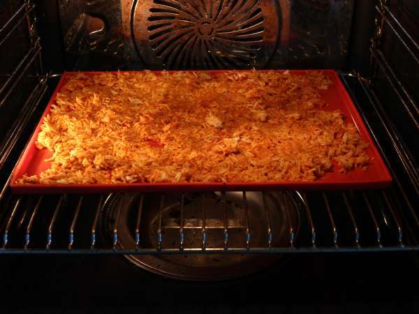 Salad nasi renyah salmon yang renyah dan pedas! - Persiapan langkah 4