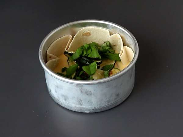 Quiche bebas kue dengan tortilla? Itu mungkin! Resep ringan - Persiapan langkah 4