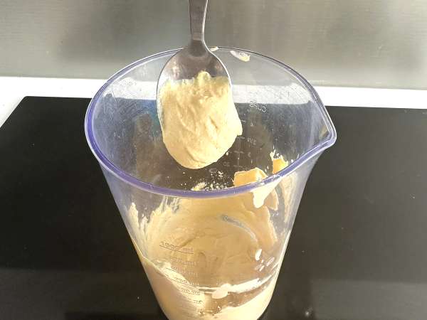 Mayones protein telur rebus: ringan, lezat, dan bebas minyak - Persiapan langkah 3