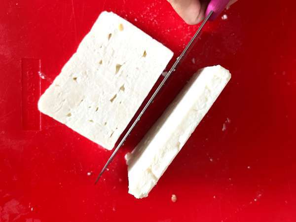 Roti lapis roket feta semangka, resep viral paling segar untuk musim panas! - Persiapan langkah 3