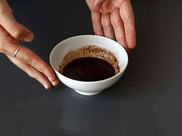 Pancake gulung kayu manis, untuk para pecinta kayu manis - Persiapan langkah 4