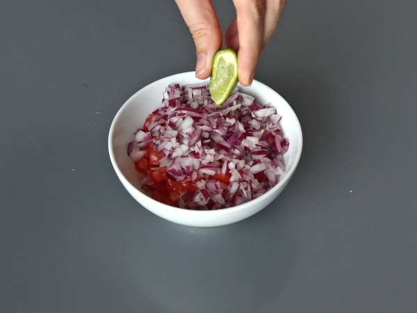 Nacho dengan topping yang sempurna untuk makan malam minuman beralkohol! - Persiapan langkah 5