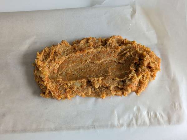 Meatloaf labu dengan jamur dan keju scamorza berserabut: resep panggang yang enak dan mudah - Persiapan langkah 8