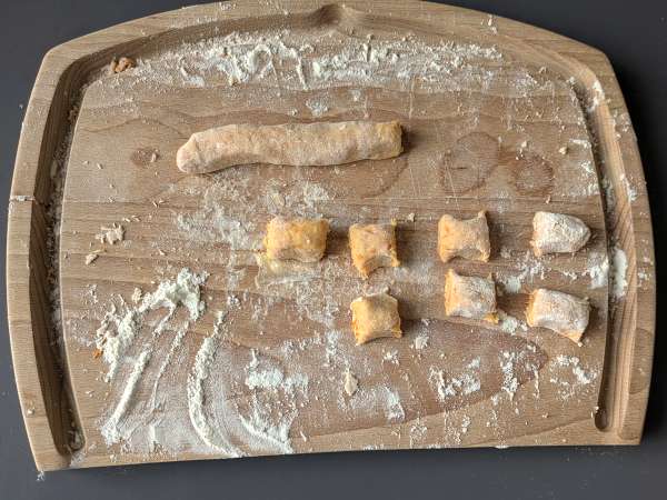 Gnocchi labu buatan sendiri: lembut, lembut, dan sempurna untuk musim gugur! - Persiapan langkah 7