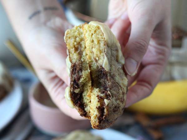 Kue gulung kayu manis, meleleh di mulut dan renyah dengan rasa kayu manis yang enak - Persiapan langkah 9