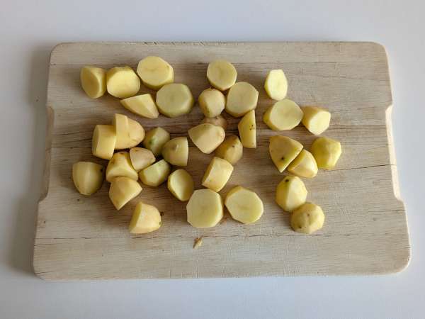 Kentang cacio e pepe panggang yang lembut: hidangan pendamping mudah yang membuat semua orang tergila-gila! - Persiapan langkah 1