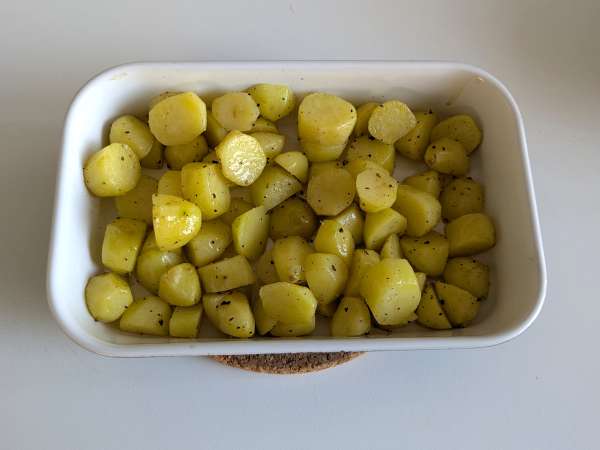 Kentang cacio e pepe panggang yang lembut: hidangan pendamping mudah yang membuat semua orang tergila-gila! - Persiapan langkah 5