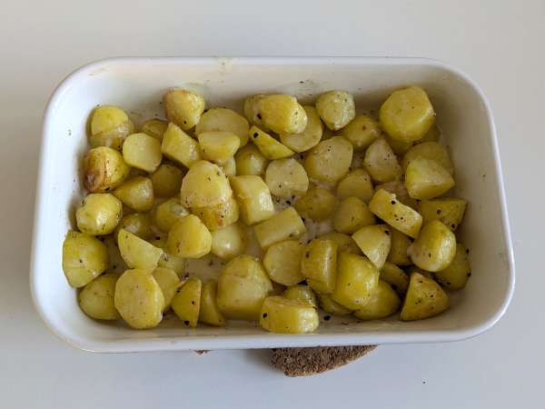 Kentang cacio e pepe panggang yang lembut: hidangan pendamping mudah yang membuat semua orang tergila-gila! - Persiapan langkah 7