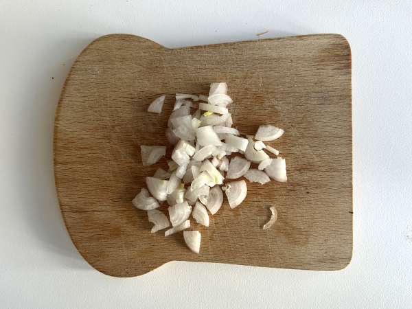 Telur Creme dengan Jamur: resep yang cepat dan sangat nyaman! - Persiapan langkah 2