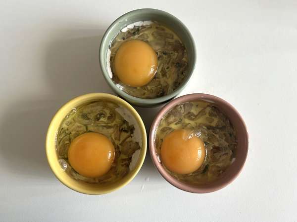 Telur Creme dengan Jamur: resep yang cepat dan sangat nyaman! - Persiapan langkah 8