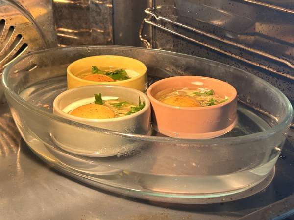 Telur Creme dengan Jamur: resep yang cepat dan sangat nyaman! - Persiapan langkah 10