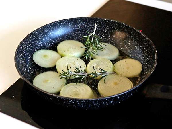 Tartlet bawang tatin - Persiapan langkah 2