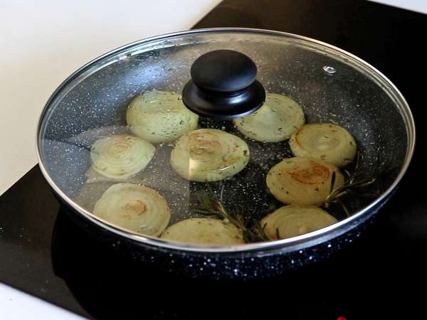 Tartlet bawang tatin - Persiapan langkah 3