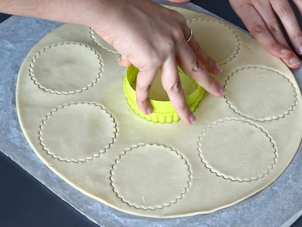 Tartlet bawang tatin - Persiapan langkah 5