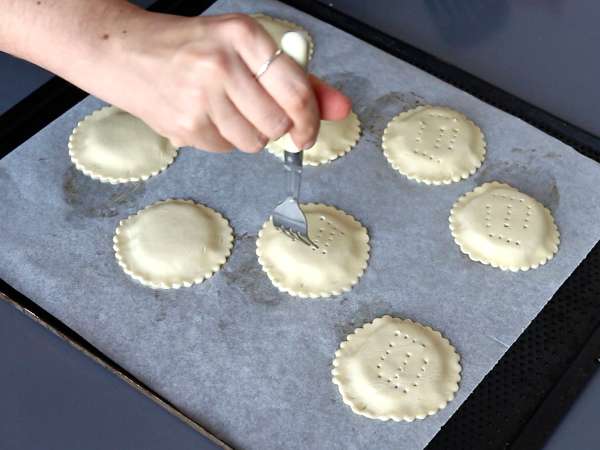 Tartlet bawang tatin - Persiapan langkah 7