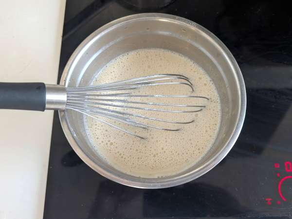 Krim telur terlalu mudah di dalam Airfryer! - Persiapan langkah 3