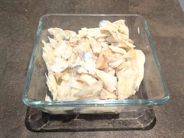 Ikan kod India Barat - Persiapan langkah 1