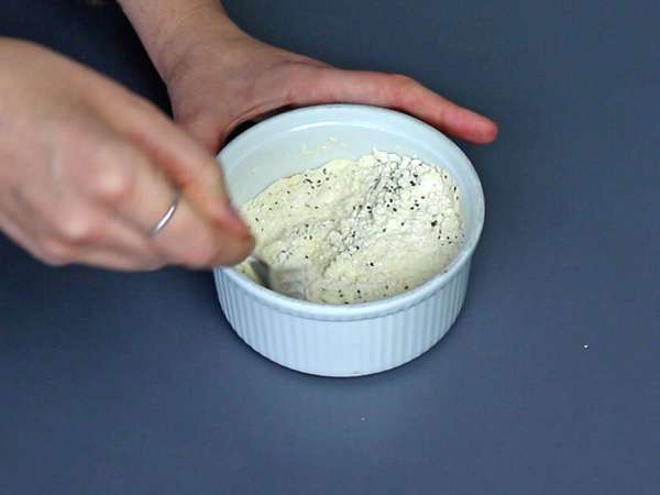 Kue berprotein buah merah yang sangat sederhana - Persiapan langkah 1