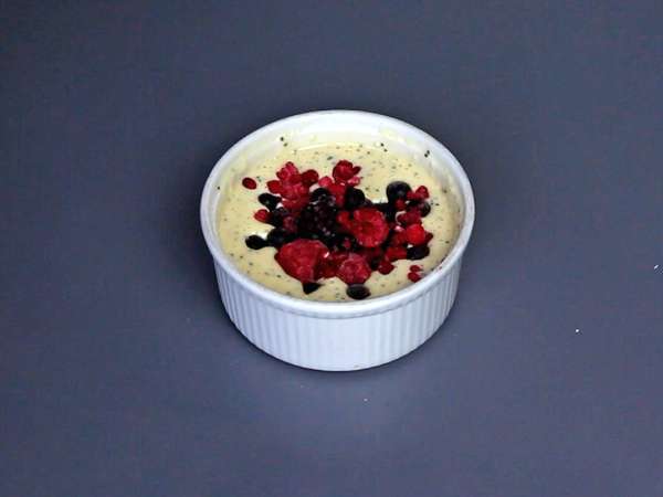 Kue berprotein buah merah yang sangat sederhana - Persiapan langkah 3