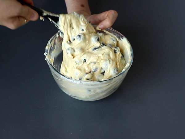 Blueberry crumble cake: kue yang memadukan fondant, kelembutan, dan kerenyahan! - Persiapan langkah 6