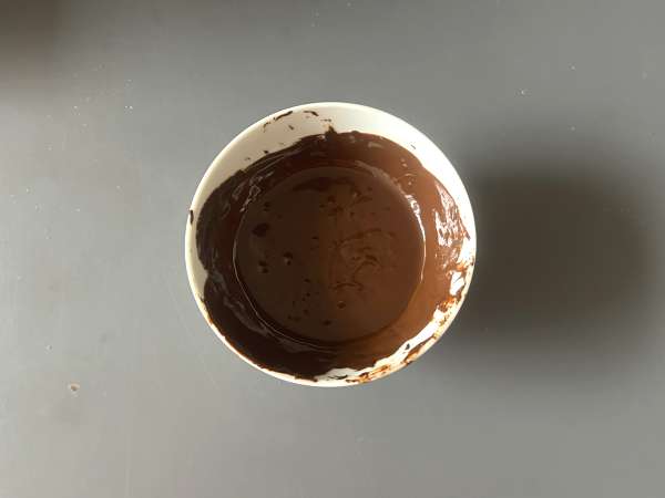 Hati soletilla dengan lapisan cokelat dan pistachio - Persiapan langkah 2