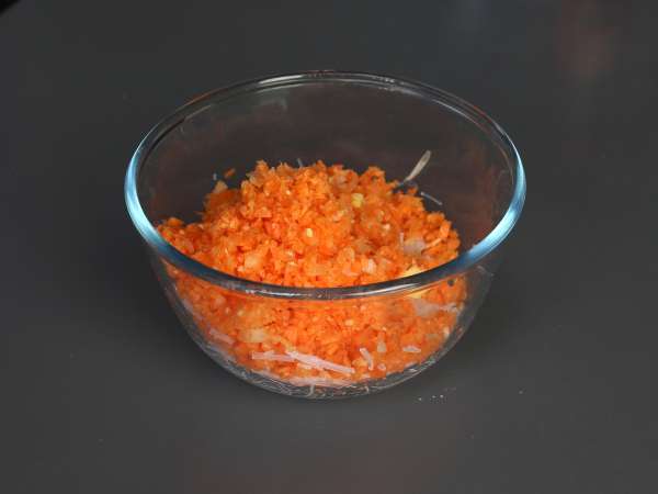 Nem udang dengan penggorengan udara - Persiapan langkah 3