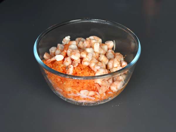 Nem udang dengan penggorengan udara - Persiapan langkah 4