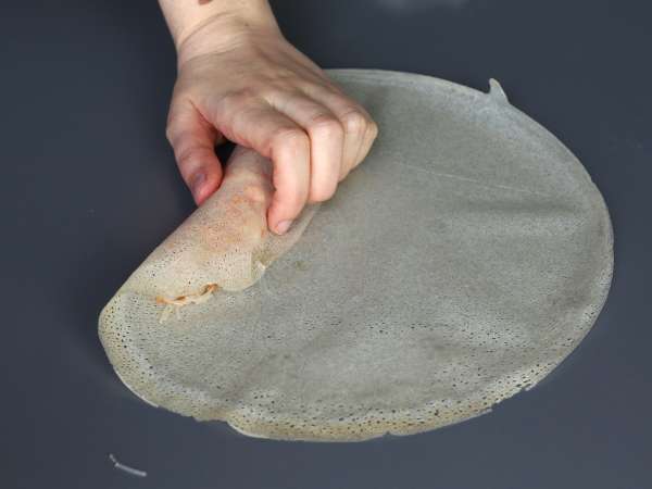 Nem udang dengan penggorengan udara - Persiapan langkah 6