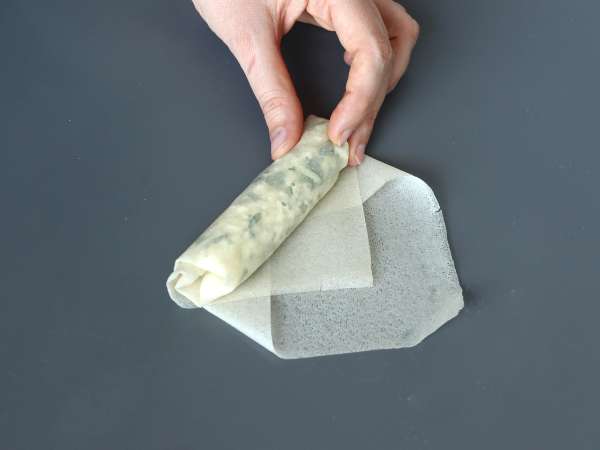 Rikakat Lebanon buatan sendiri - memasak dengan penggorengan udara - Persiapan langkah 4