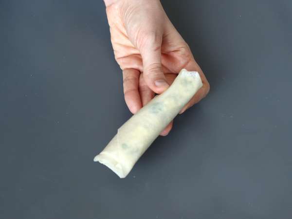 Rikakat Lebanon buatan sendiri - memasak dengan penggorengan udara - Persiapan langkah 6